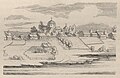 Miestelio panorama 1871 m.