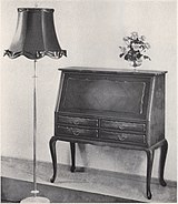 Sekretäre Altdeutsch und Chippendale, 1955