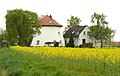 Restant van de laatste windmolen van Bilm