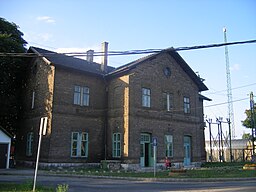 Järnvägsstationen i Ács