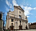 České Budějovice, průčelí katedrály sv. Mikuláše