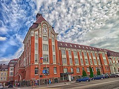 Administration building in Gusev