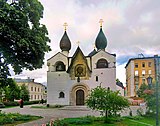 Церковь Покрова Марфо-Мариинской обители в Москве, 1908—1912, архитектор Алексей Щусев