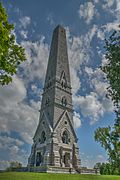 Saratoga-monumentets obelisk