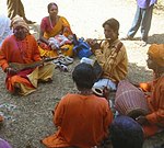 Baulsångare i Vasantotsav, Santiniketan