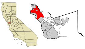 Localisation de Oakland