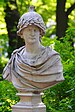 Buste d'Alexandre le Grand, Jardin d'été (en Macédonien : Летната градина ; en Russe : Летний сад), Saint-Pétersbourg.