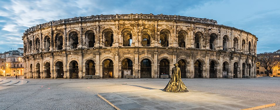 Arènes de Nîmes, Gard, France, created by Tournasol7 and nominated by Bammesk