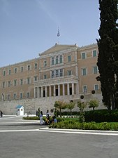 I. Ottó görög király uralkodása alatt épült a görög parlament