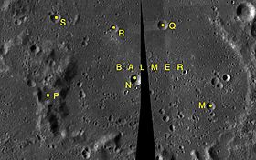 Image illustrative de l'article Balmer (cratère)