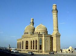 The Bibi-Heybat Mosque in Baku, Azerbaijan Bibi Heybat Mosque Baku 1.jpg