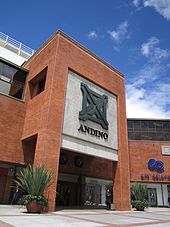 Bogotá Entrada del Centro Comercial Andino.JPG