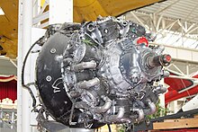 Bristol Hercules XVII engine Bristol Hercules XVII Aircraft engine - side.jpg