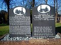 Image 92Graves of railway engineers Tom Scaife and Joseph Rutherford, killed in an engine explosion in Bromsgrove in 1840 (from Bromsgrove)