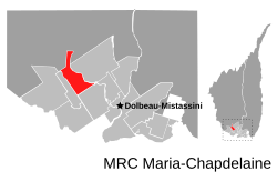 Location of Girardville