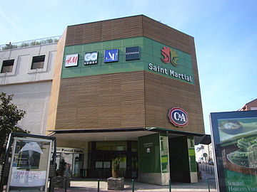 L'entrée sud après les travaux de 2008