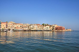 Chania on the island of Crete - Western part o...