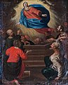 Carlo Antonio Barbelli, Assunzione, olio su tela, ca. 1652-1658, esempio di un ciclo di 15 quadretti dedicati alla Madonna del Rosario.