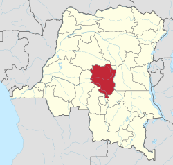 Location of Sankuru Province