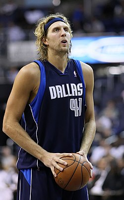 Nowitzki lokakuussa 2009