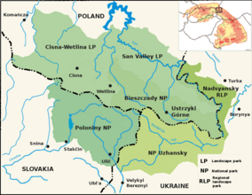 Карта Восточно-Карпатского биосферного заповедника (ru) .png