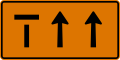 T2-3b Lane closed (left)