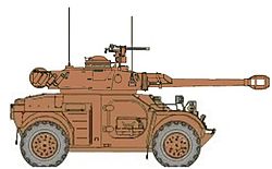 Eland 90 armoured car