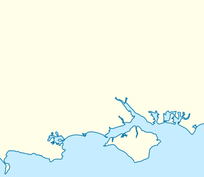 Location map England Southampton area