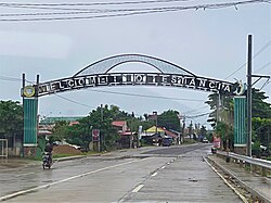 an arched gateway at Estancia, Iloilo 2023