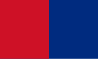Vlag van Liechtenstein tussen 1852 en 1921.