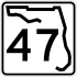 State Road 47 signo