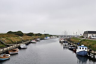 Friedrich-VII-Kanal in Løgstør