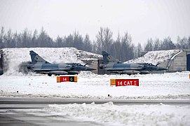 Mirage 2000 français en janvier 2010.