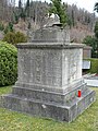 Friedhof Friedental. Grabdenkmal für die Internierten deutschen Soldaten der beiden Weltkriege