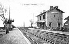Gare de Chandieu Toussieu, 1900