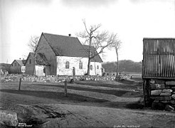 View of the church from 1927