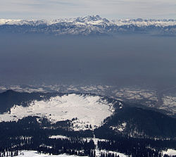 View of Gulmarg from Gulmarg Gondola