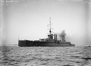 British battlecruiser HMS QUEEN MARY.