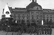 Парад Латвийской РККА. 1919 год