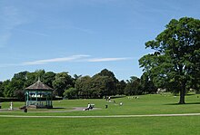 Leeds is home to many large urban parks. HorsforthPark01.jpg