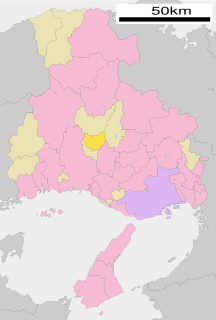 市川町位置図