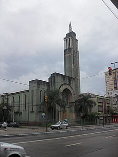 Igreja de São Geraldo (1938) por Vitorino Zani, em Porto Alegre, Rio Grande do Sul