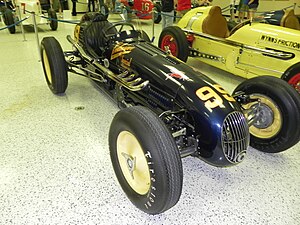 Vehículo gañador das 500 Millas de Indianapolis de 1951