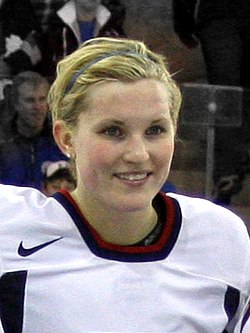 Jocelyne Lamoureux vuonna 2010.