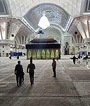 Interiören av Ruhollah Khomeinis mausoleum.