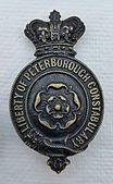 Liberty of Peterborough Constabulary Night Badge