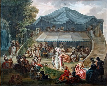 Une Fête au Colisée (vers 1789), palais des beaux-arts de Lille.