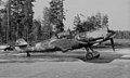 Ylik. E Lylyn Messerschmitt Bf-109 G6, MT-451 , Utti, heinäkuu 1944