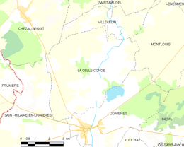 La Celle-Condé – Mappa