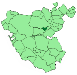 Algar - Localizazion